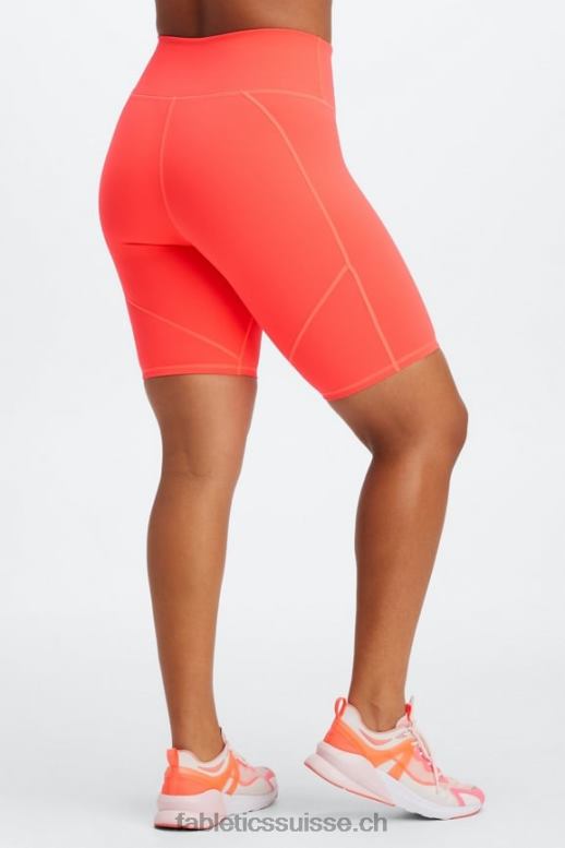 femmes définir powerhold taille haute 9'' court 18 B0B6R334 éclat de la vague de minuit / lever du soleil Fabletics