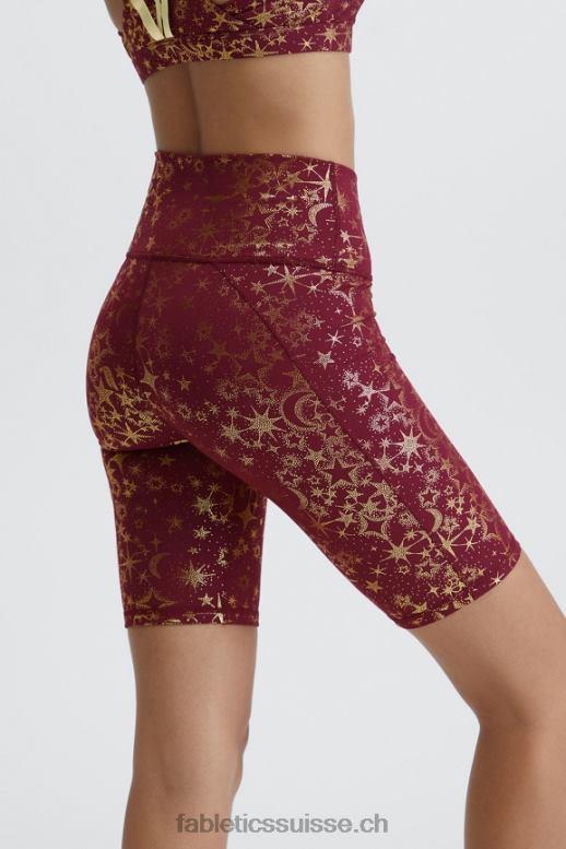 femmes définir powerhold taille haute 9\'\' court 19 B0B6R339 bois de santal/kaki/argent réfléchissant Fabletics