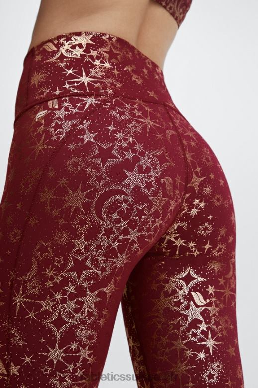 femmes définir powerhold taille haute 9\'\' court 19 B0B6R339 bois de santal/kaki/argent réfléchissant Fabletics