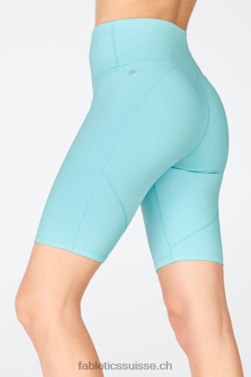 femmes définir powerhold taille haute 9'' court 20 B0B6R348 jacinthe des bois/fleur bleue Fabletics