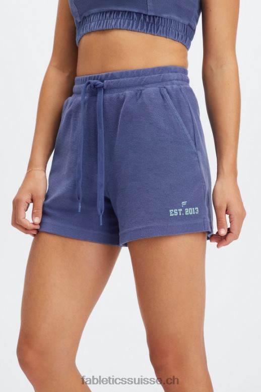 femmes go to vintage sweatshort B0B6R489 cobalt profond/aloès Fabletics