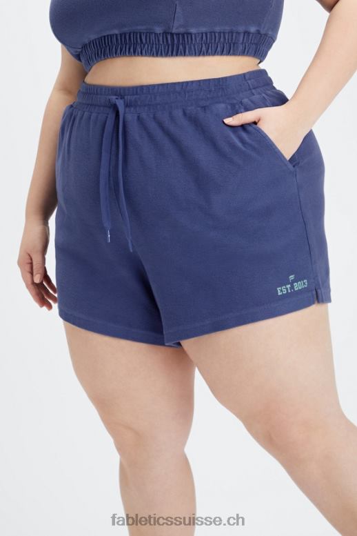 femmes go to vintage sweatshort B0B6R490 cobalt profond/aloès Fabletics