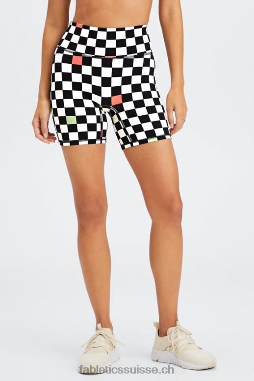 femmes n\'importe où motion365 short taille haute 6\'\' B0B6R495 nuage de pluie/noir Fabletics