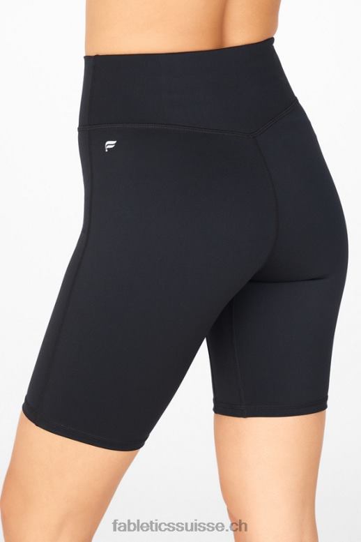 femmes n'importe où motion365 short taille haute 9'' B0B6R589 pomme noire/aigre Fabletics