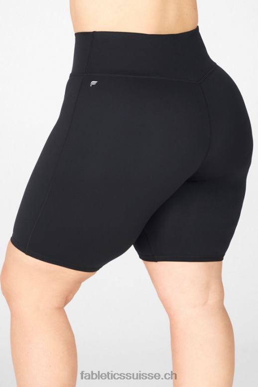 femmes n'importe où motion365 short taille haute 9'' B0B6R590 frêne/noir Fabletics