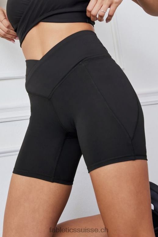 femmes oasis pureluxe hw crossover 6'' court B0B6R312 soleil d'après-midi/évasion rose/graphique Fabletics