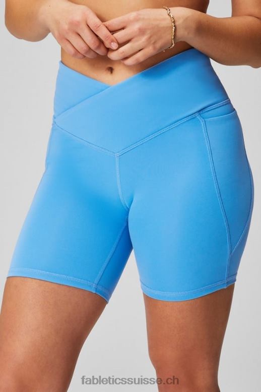 femmes oasis pureluxe hw crossover 6'' court B0B6R315 guépard noir/ondé Fabletics