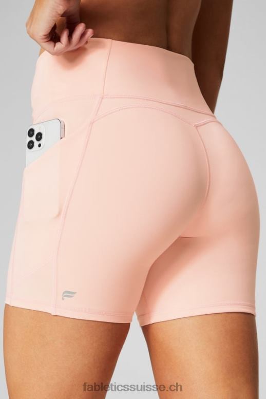 femmes oasis pureluxe short taille haute 6'' 10 B0B6R285 fantôme/noir Fabletics