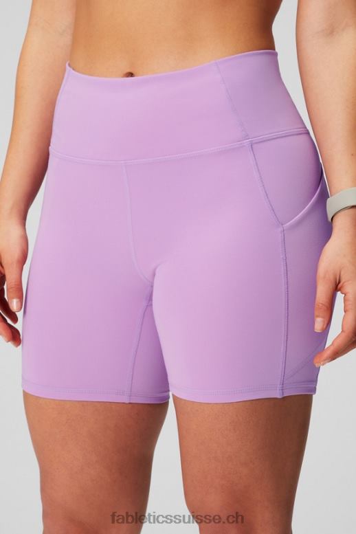 femmes oasis pureluxe short taille haute 6\'\' 11 B0B6R289 feu de joie/coucher de soleil/éclat de cerise Fabletics