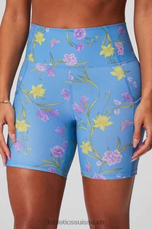 femmes oasis pureluxe short taille haute 6\'\' 11 B0B6R290 feu de joie/coucher de soleil/éclat de cerise Fabletics