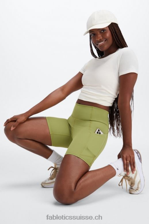 femmes oasis pureluxe short taille haute 6\'\' 12 B0B6R294 nuage de pluie/gris arctique Fabletics