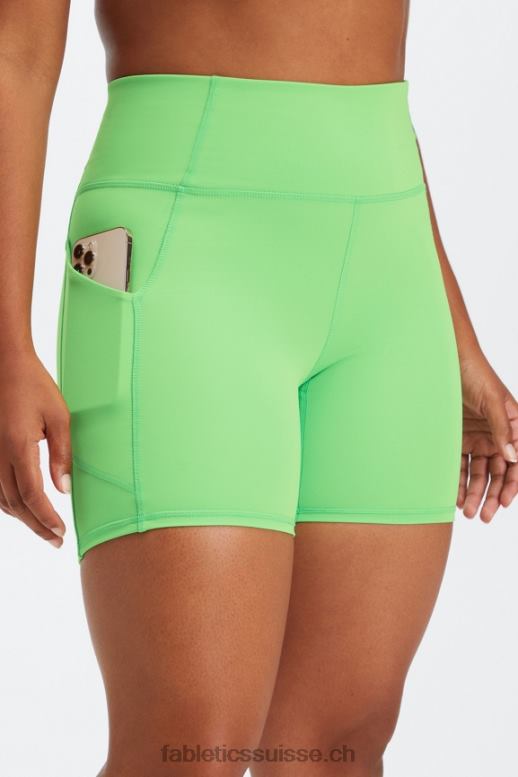 femmes oasis pureluxe short taille haute 6\'\' 13 B0B6R299 basilic/grizzly Fabletics