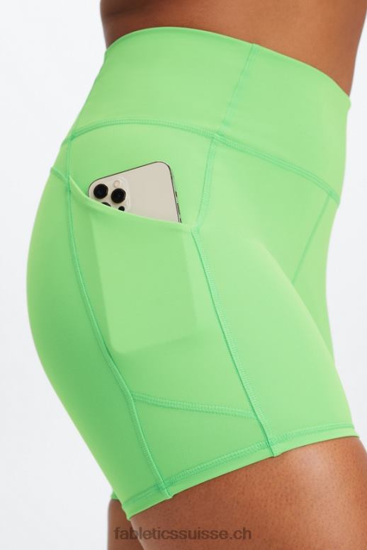 femmes oasis pureluxe short taille haute 6\'\' 13 B0B6R299 basilic/grizzly Fabletics