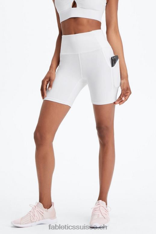 femmes oasis pureluxe short taille haute 6'' 13 B0B6R301 dreamicle/crème au citron/menthe fraîche Fabletics