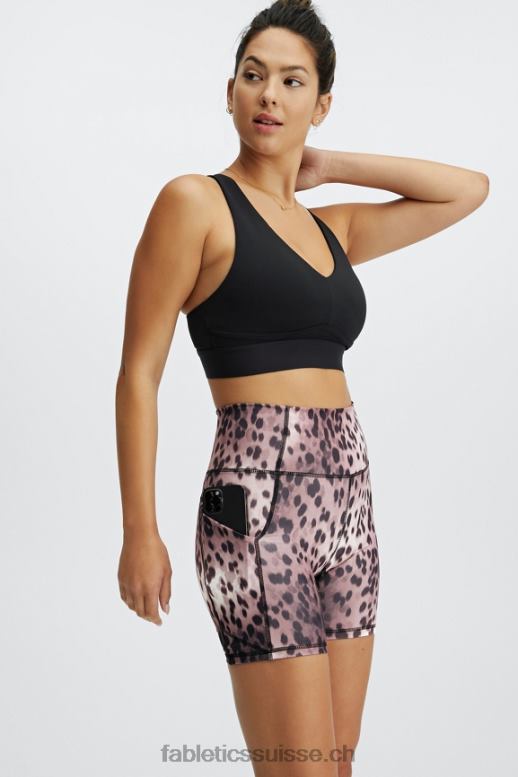 femmes oasis pureluxe short taille haute 6\'\' 15 B0B6R309 piscine/argent réfléchissant Fabletics