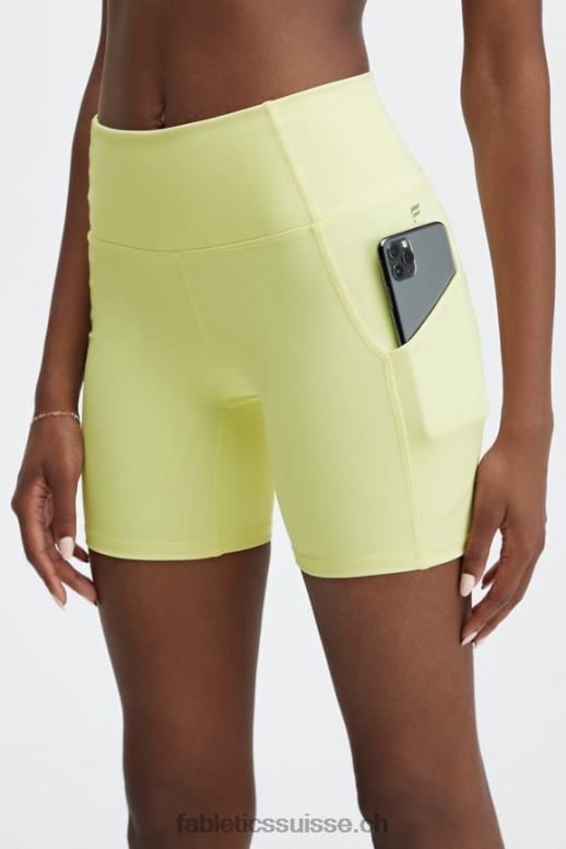 femmes oasis pureluxe short taille haute 6'' 15 B0B6R310 opale/rose peluche Fabletics