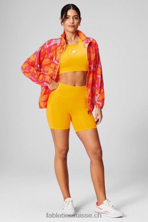 femmes oasis pureluxe short taille haute 6\'\' 9 B0B6R281 mer la plus profonde/noir Fabletics