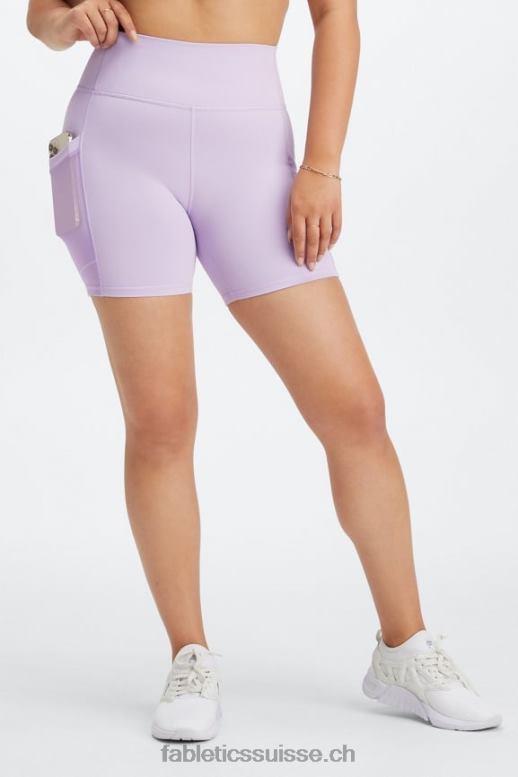 femmes on-the-go powerhold taille haute 6'' court 6 B0B6R257 froid/or mat Fabletics