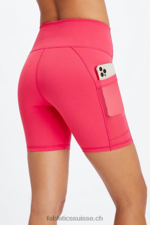 femmes on-the-go powerhold taille haute 6'' court 8 B0B6R263 argile rose/eau tropicale Fabletics