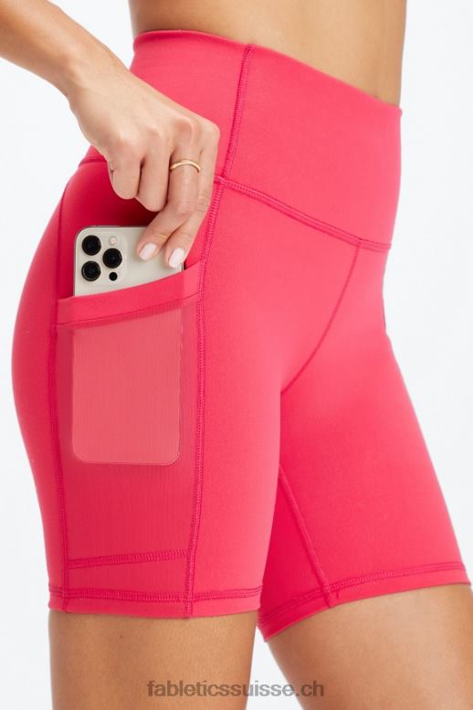 femmes on-the-go powerhold taille haute 6\'\' court 8 B0B6R263 argile rose/eau tropicale Fabletics