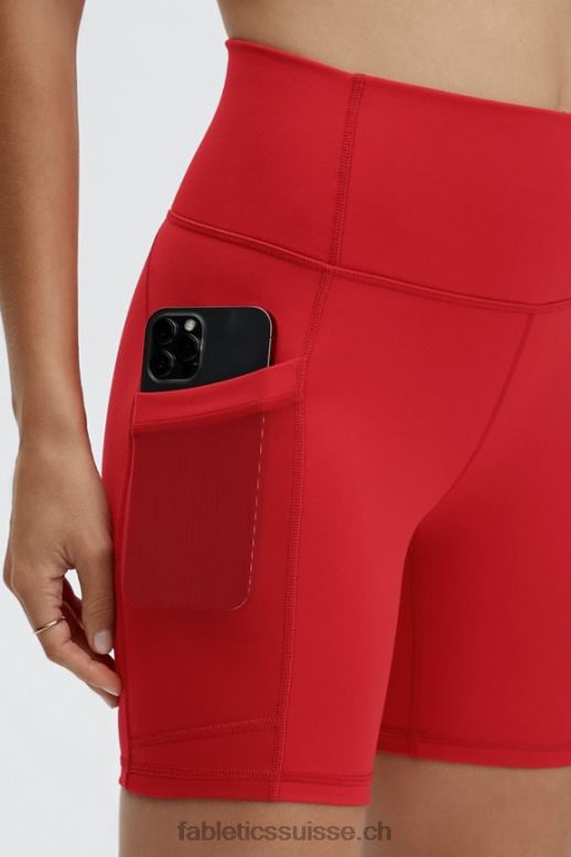femmes on-the-go powerhold taille haute 6\'\' court 8 B0B6R266 léopard corail/crème au beurre rose/citron vert Fabletics