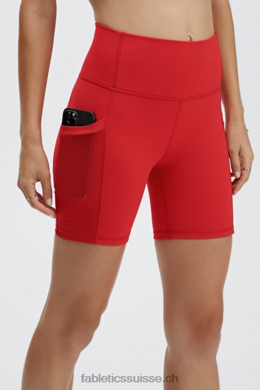 femmes on-the-go powerhold taille haute 6\'\' court 8 B0B6R266 léopard corail/crème au beurre rose/citron vert Fabletics