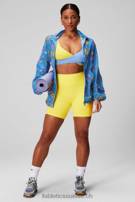 femmes on-the-go powerhold taille haute 6\'\' short 5 B0B6R251 logo terrazzo/réfléchissant Fabletics
