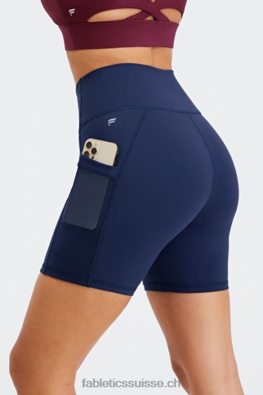 femmes on-the-go powerhold taille haute 6'' short 7 B0B6R260 terra / piscine / brume de corail Fabletics