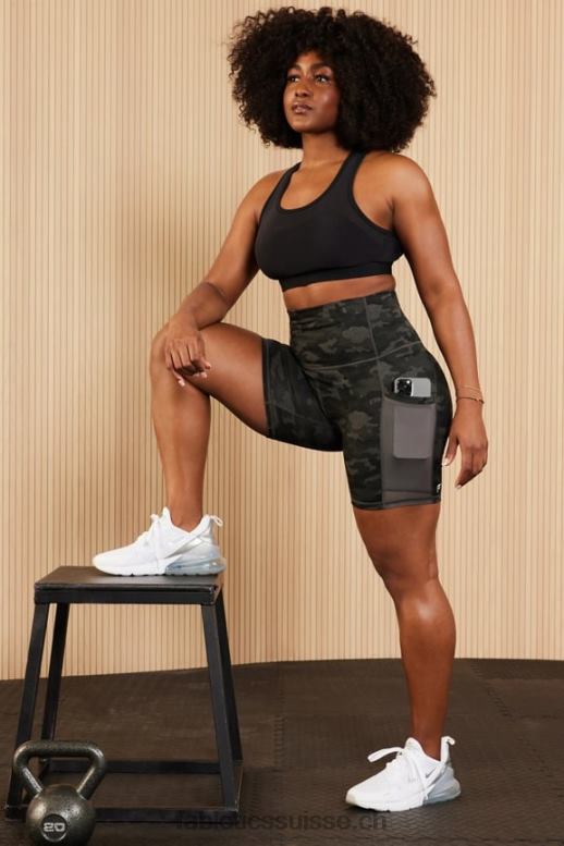 femmes on-the-go powerhold ultra hw 6\'\' court B0B6R389 teinte séquoia/rose Fabletics