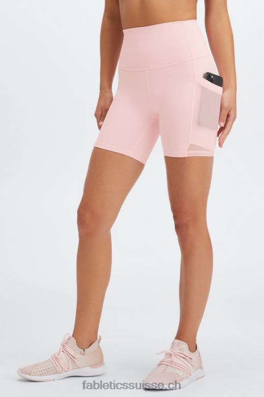 femmes on-the-go powerhold ultra hw 6\'\' court B0B6R394 désert/pierre bleue Fabletics