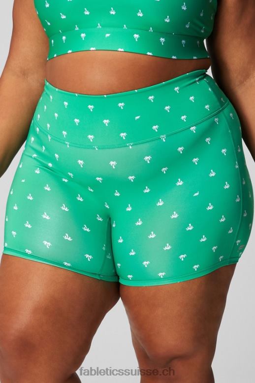 femmes partout motion365+ short taille haute 6'' B0B6R619 merisier électrique lavé/blanc Fabletics