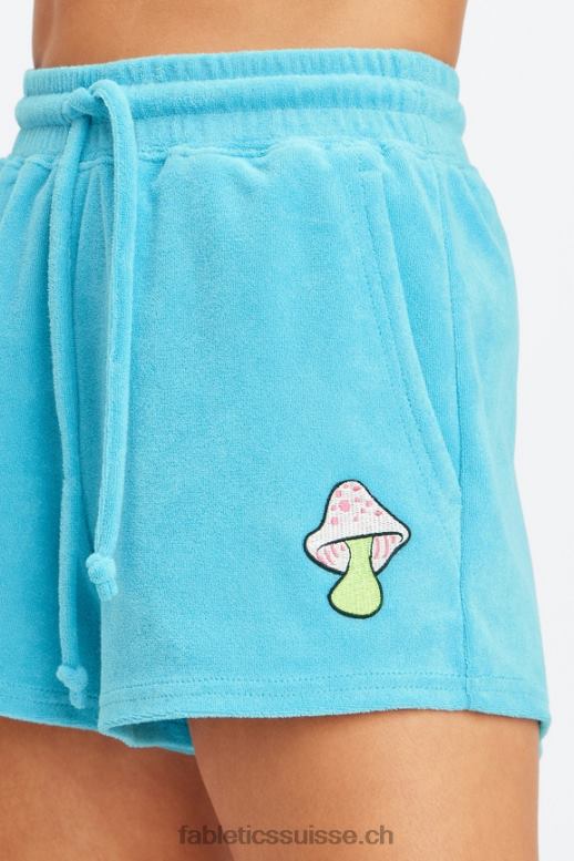 femmes serviette éponge champignon courte B0B6R502 paysage de rêve/nuage de pluie Fabletics