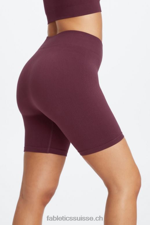 femmes short 7" taille haute sans couture nuage B0B6R442 guépard ondulé noir/surligneur Fabletics
