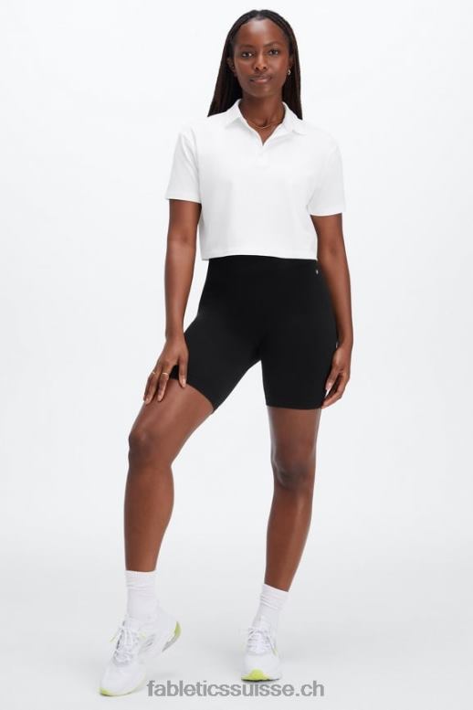 femmes short 7\" taille haute sans couture nuage B0B6R444 aigrette/or Fabletics