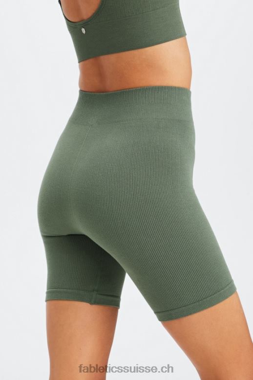 femmes short 7" taille haute sans couture nuage B0B6R446 tacheté/noir Fabletics