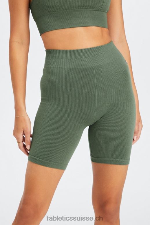 femmes short 7\" taille haute sans couture nuage B0B6R446 tacheté/noir Fabletics