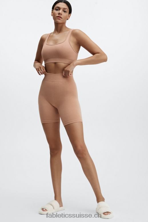 femmes short 7\" taille haute sans couture nuage B0B6R447 cerise électrique/mini léopard cerise électrique Fabletics