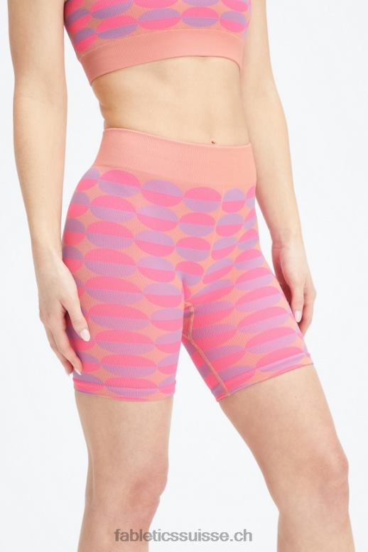 femmes short 9\'\' taille haute sans couture B0B6R504 safari crocodile/safari Fabletics