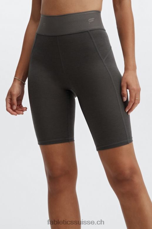 femmes short cycliste en laine taille ultra haute 6" B0B6R384 cobalt profond/aloès Fabletics