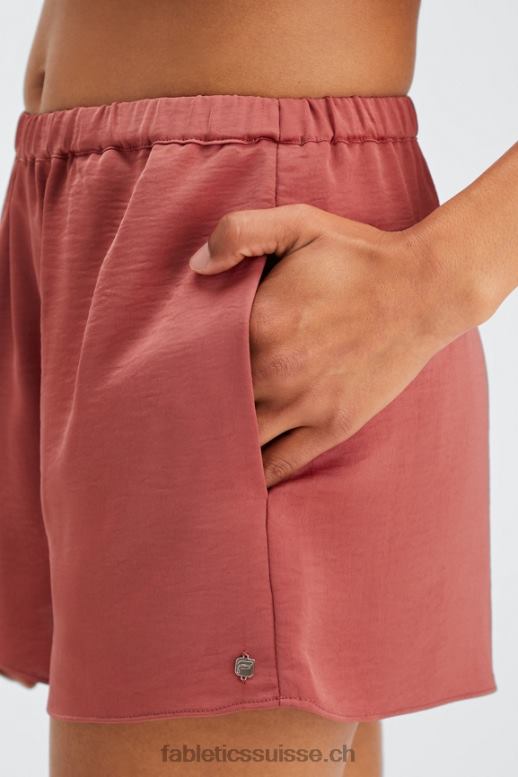 femmes short de nuit ecosatin B0B6R496 bouleau/béton Fabletics
