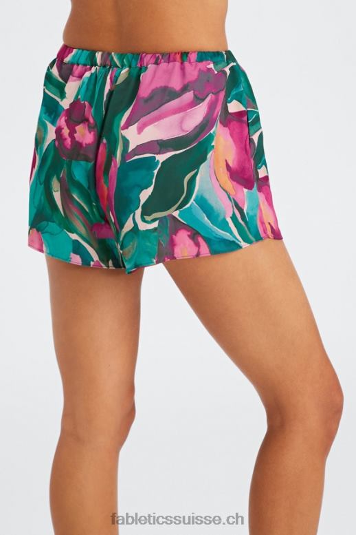 femmes short de nuit ecosatin B0B6R499 tournesol/très baie Fabletics