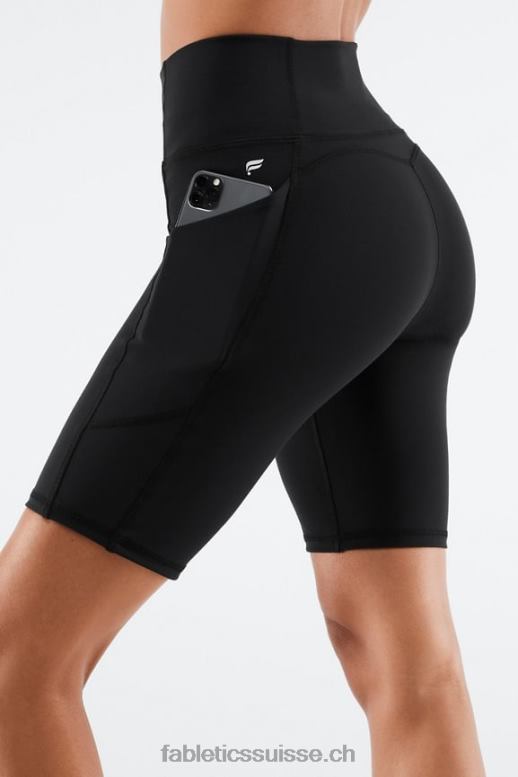 femmes short de poche taille haute oasis 9" B0B6R520 misty lilas/bleu nova Fabletics