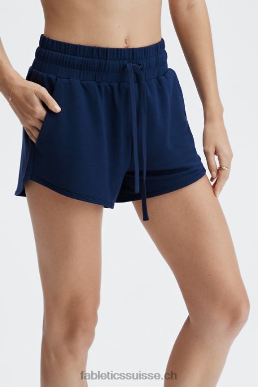 femmes short de sport en molleton lounge B0B6R478 logo terrazzo/réfléchissant Fabletics