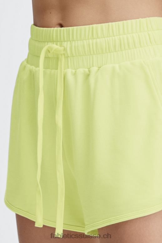 femmes short de sport en molleton lounge B0B6R479 logo vin de porto/vin de porto Fabletics