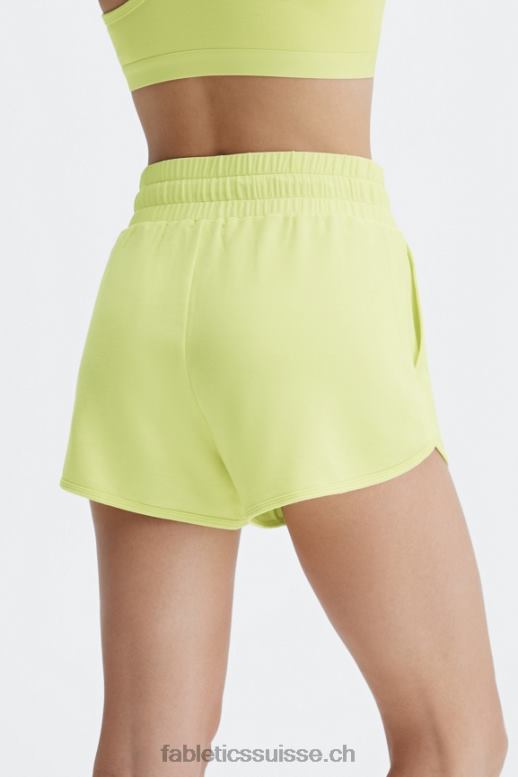 femmes short de sport en molleton lounge B0B6R479 logo vin de porto/vin de porto Fabletics