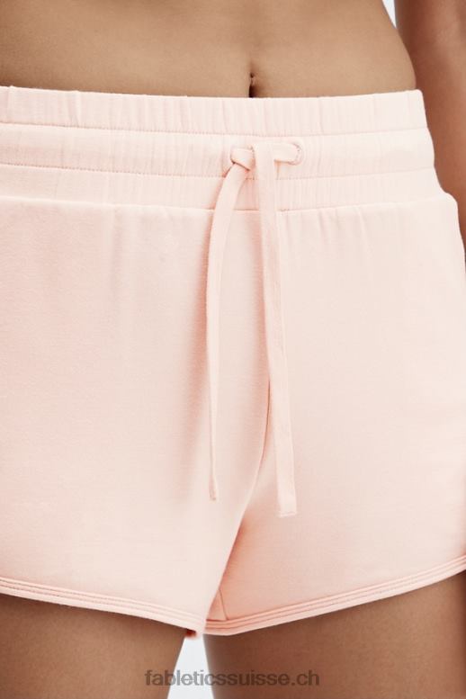 femmes short de sport en molleton lounge B0B6R480 camouflage anthracite/logo noir Fabletics