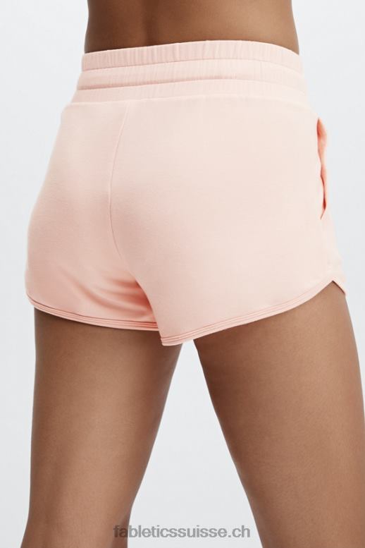 femmes short de sport en molleton lounge B0B6R480 camouflage anthracite/logo noir Fabletics