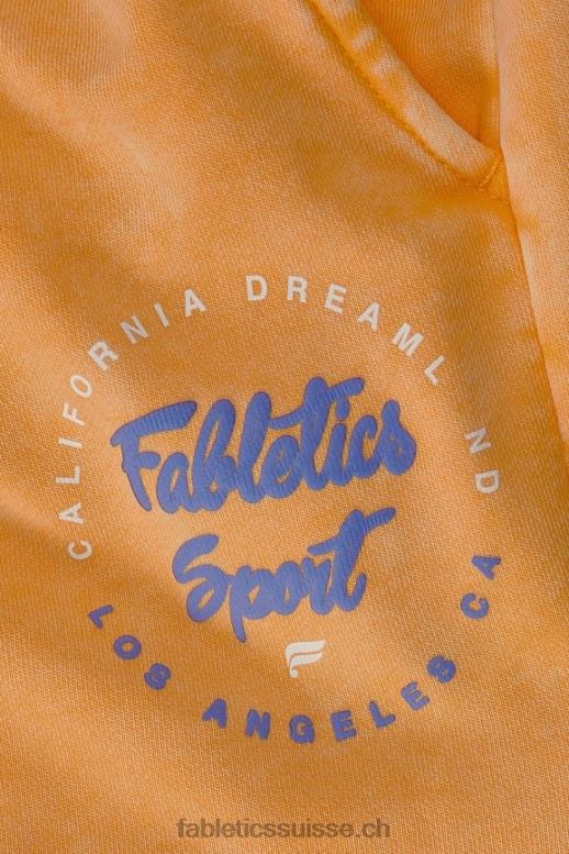 femmes short de survêtement en molleton léger B0B6R232 soleil d\'après-midi/graphique Fabletics