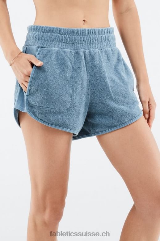 femmes short de survêtement en éponge éco-responsable B0B6R576 carapace molle/nectar d'orange Fabletics