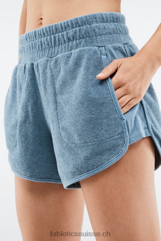 femmes short de survêtement en éponge éco-responsable B0B6R576 carapace molle/nectar d\'orange Fabletics